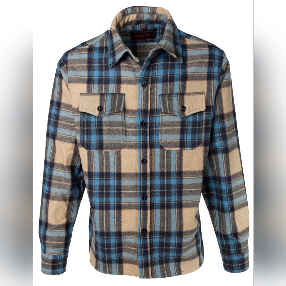 Schott NYC Wool CPO shirt 7210p